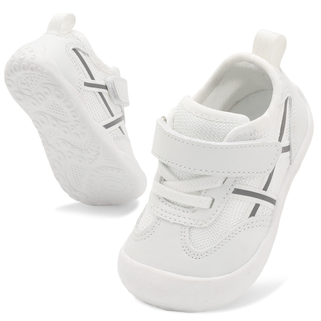 Baby White Running Shoes