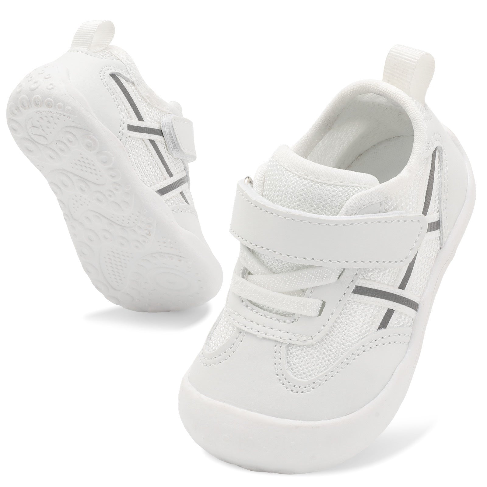 Baby White Running Shoes