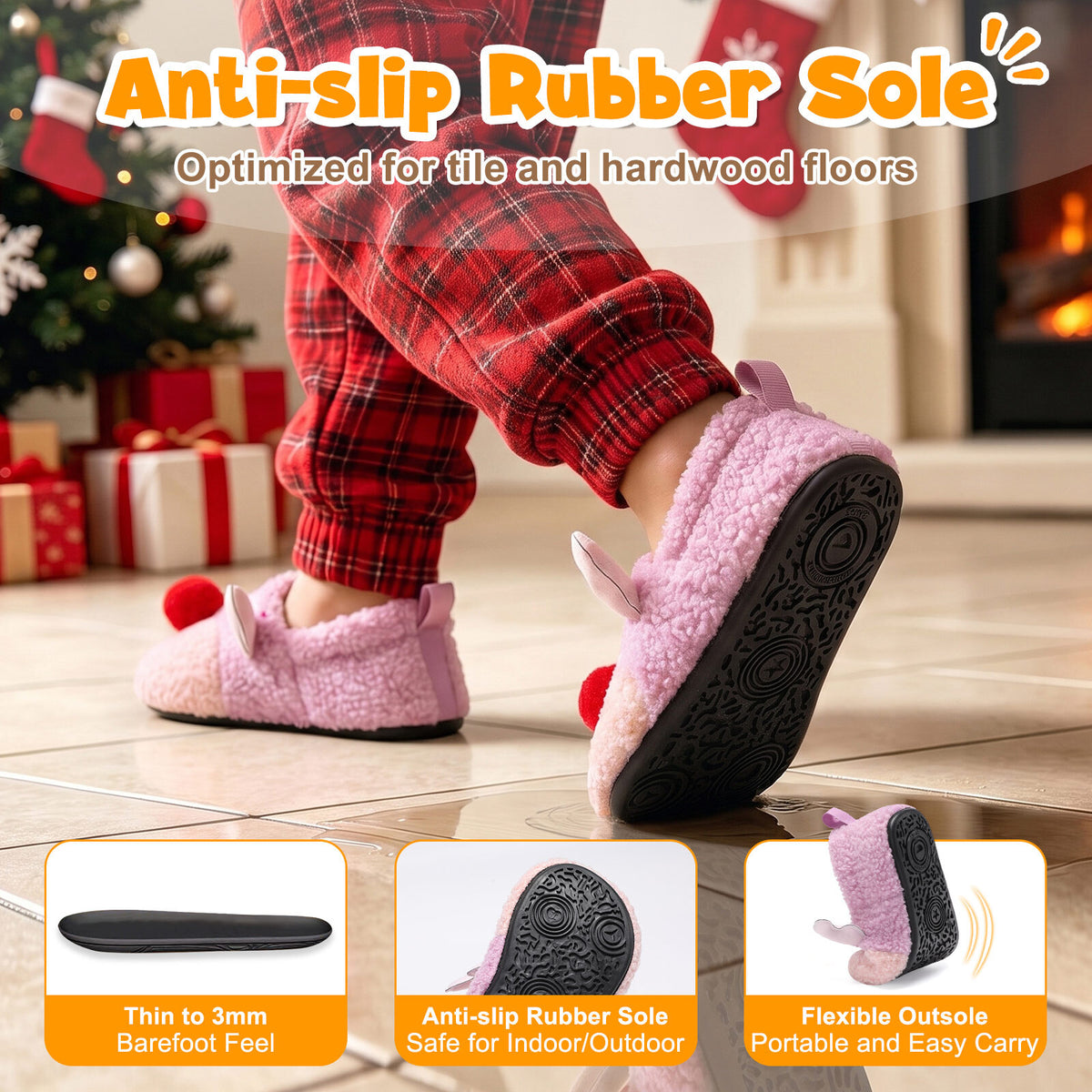 Kid Purple Slippers C