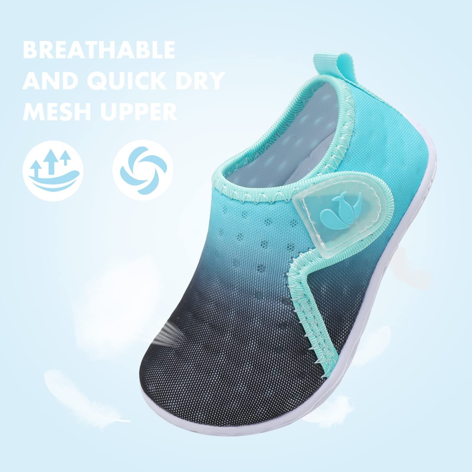 Baby Blueblack Water shoe B