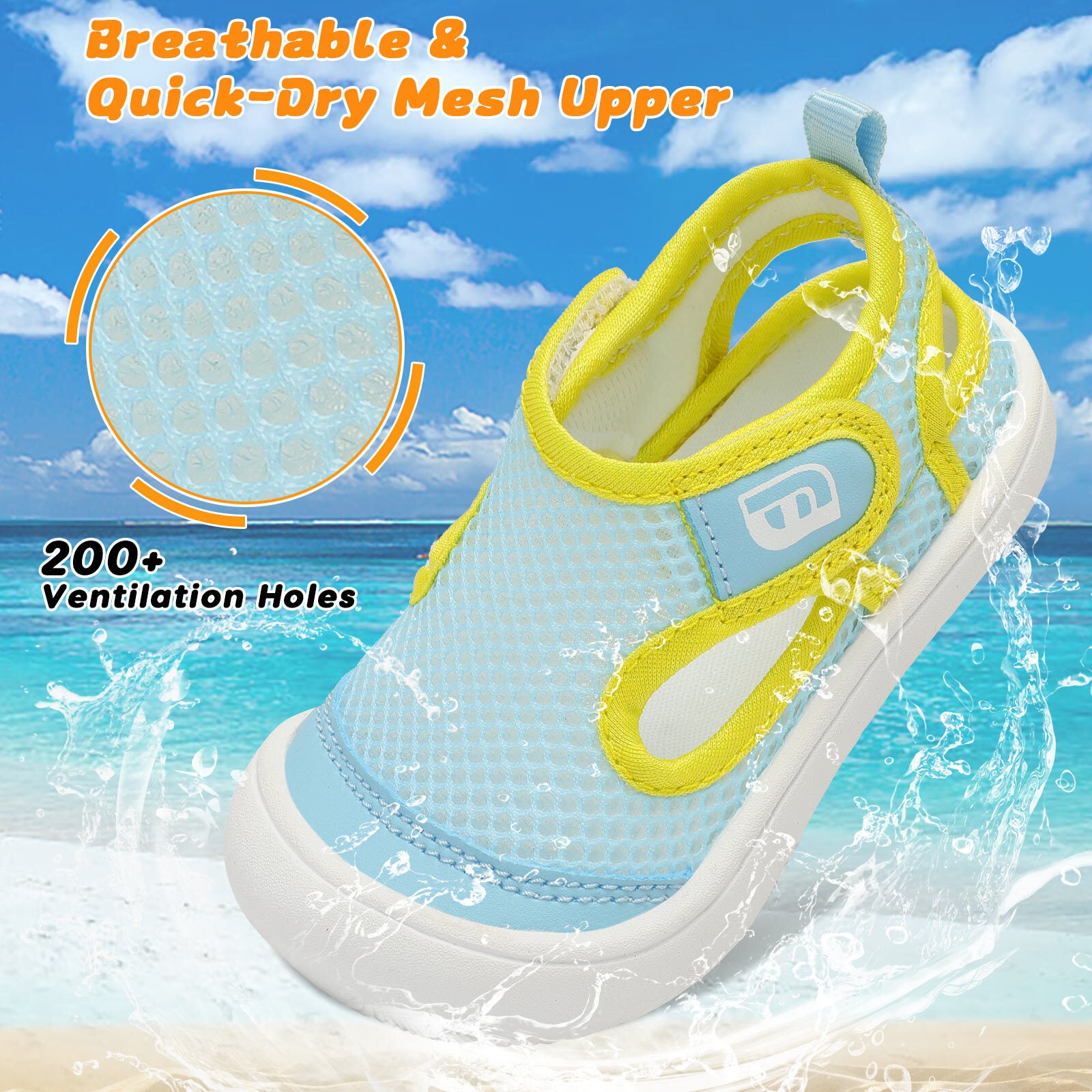 Baby LightBlue Water shoe C