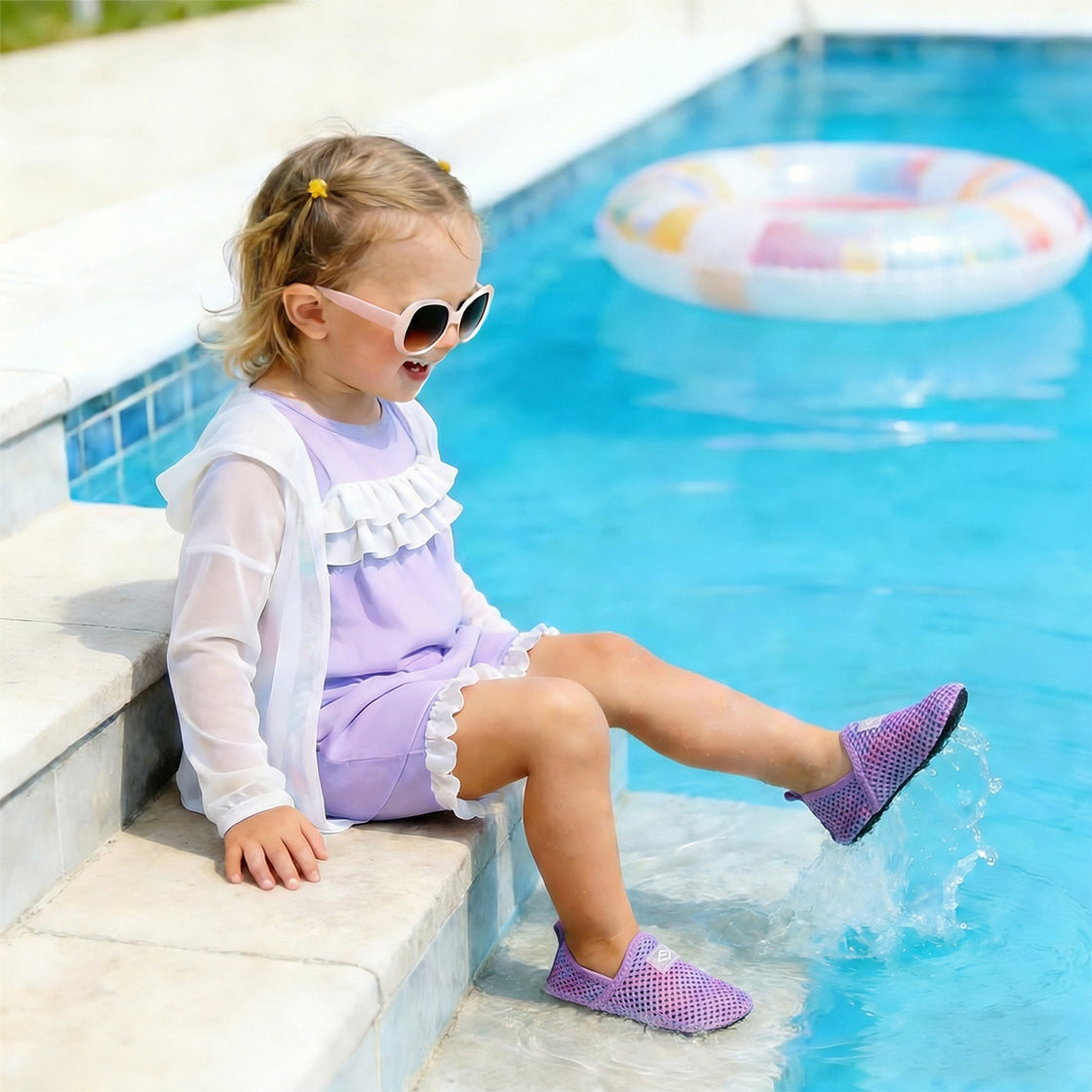 Kid MeshPurple Water shoe B