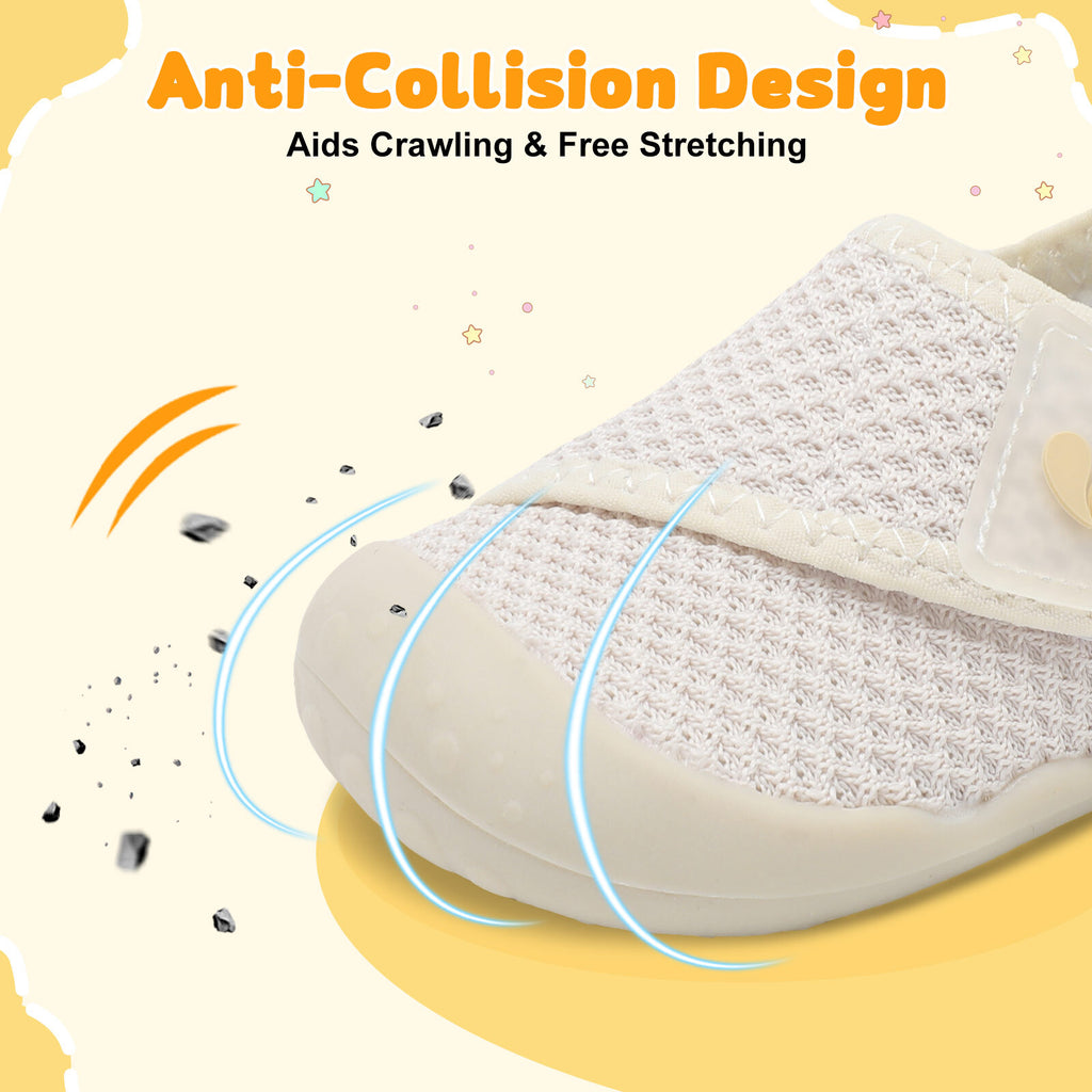 Baby Beige Pattern Walk shoe 24Q2DA1707