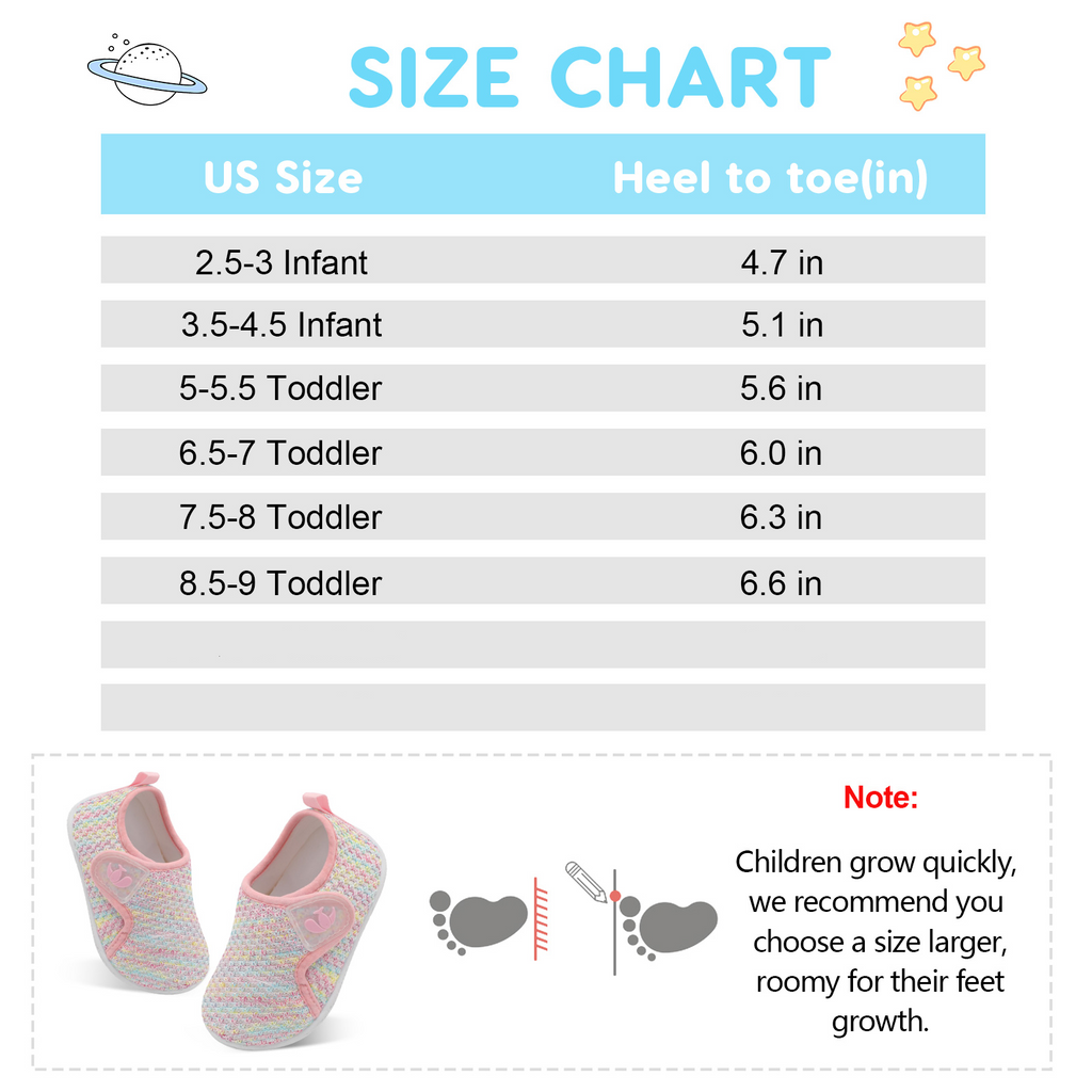 Baby Pink Colorful Walk shoe F