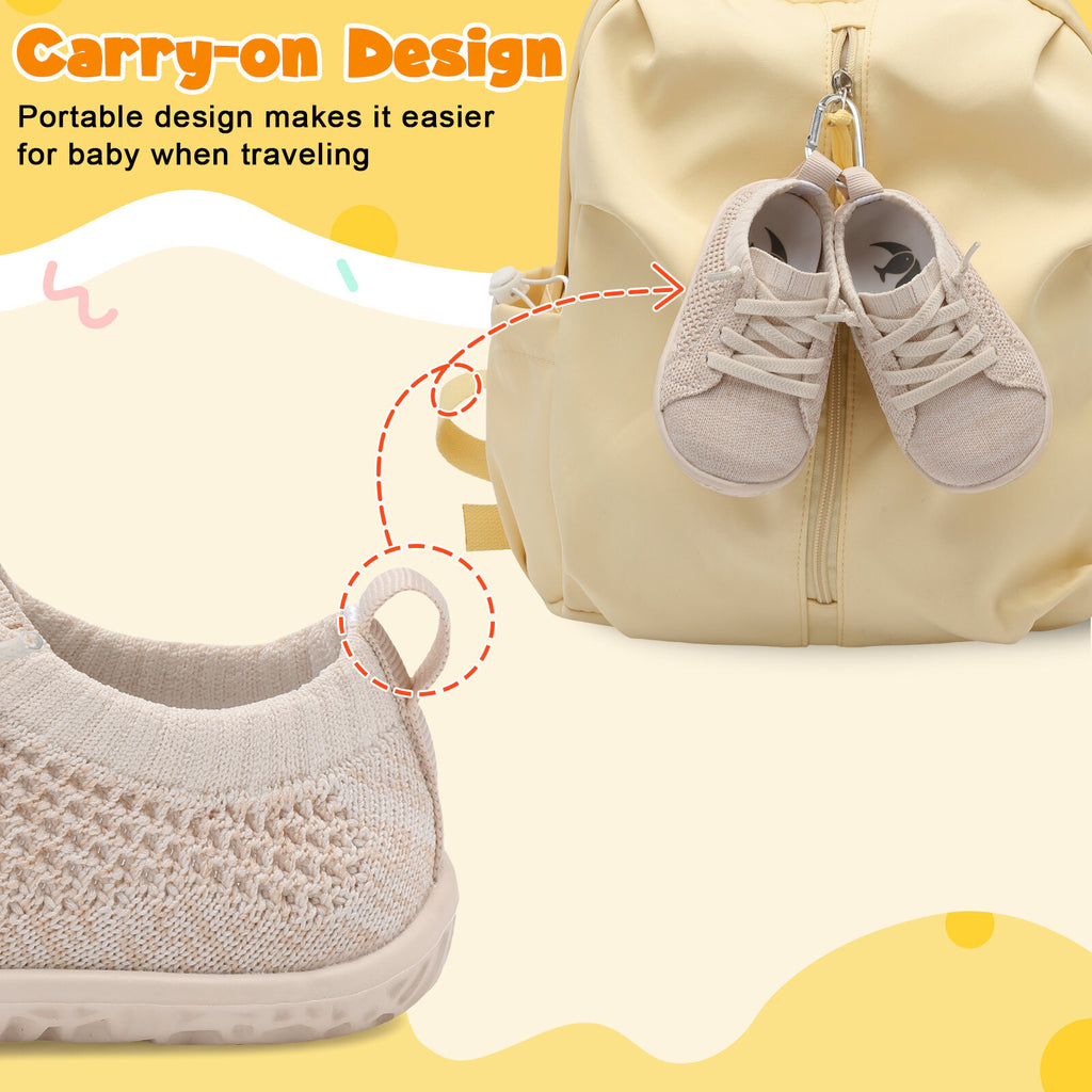 Baby Beige Running Shoes