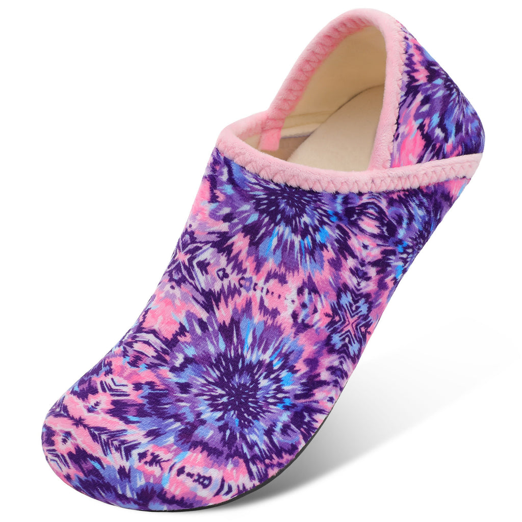 Adult Blue Pink House Shoes B