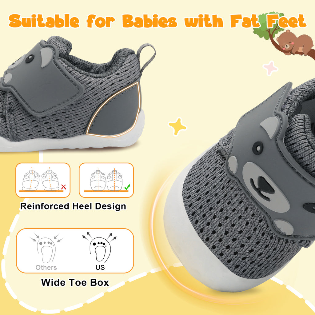 Baby All Grey Running Shoes