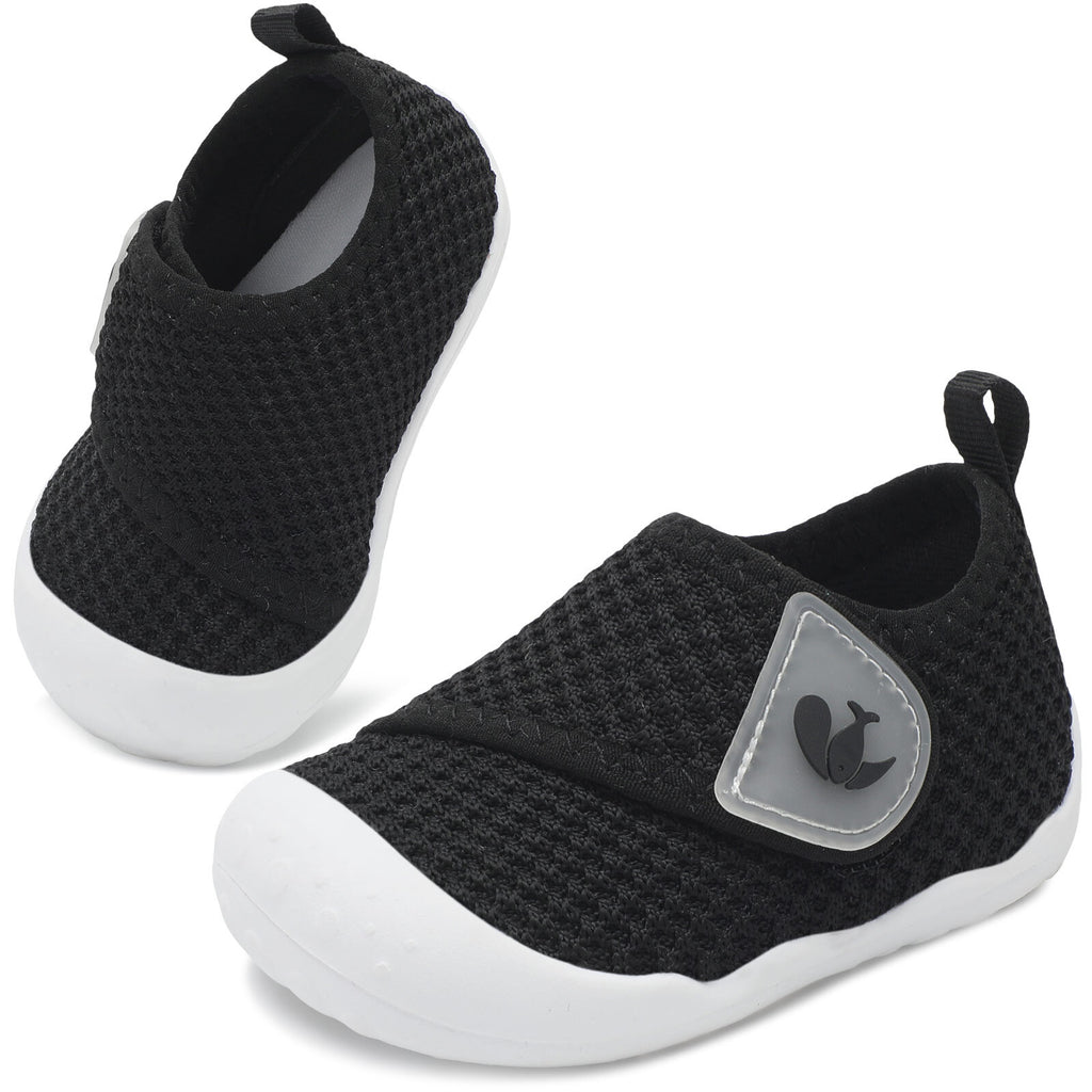 Baby Black Walk shoe 24Q2DA1707
