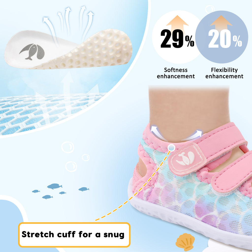 Baby Pink Scales Water shoe B
