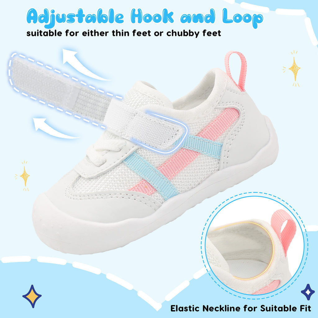 Baby MultiWhite Running Shoes