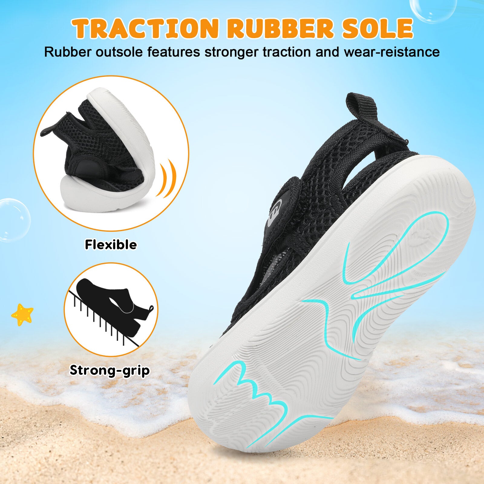 Baby Black Water shoe C