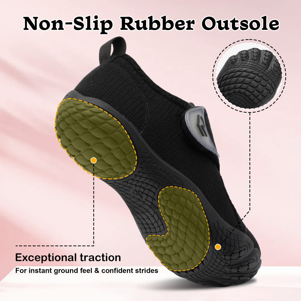 Women All Black House Shoes A