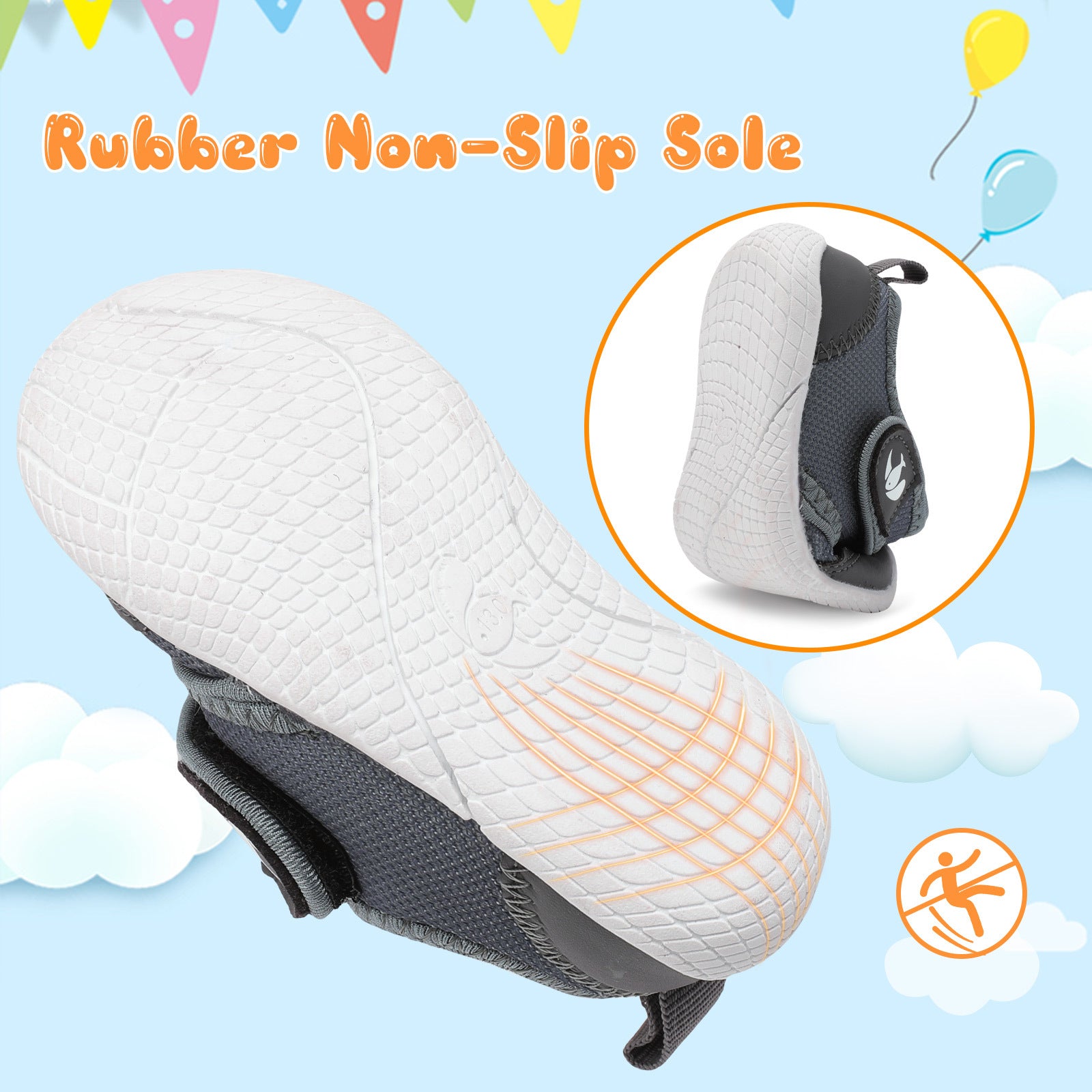 Baby Grey Walk shoe C
