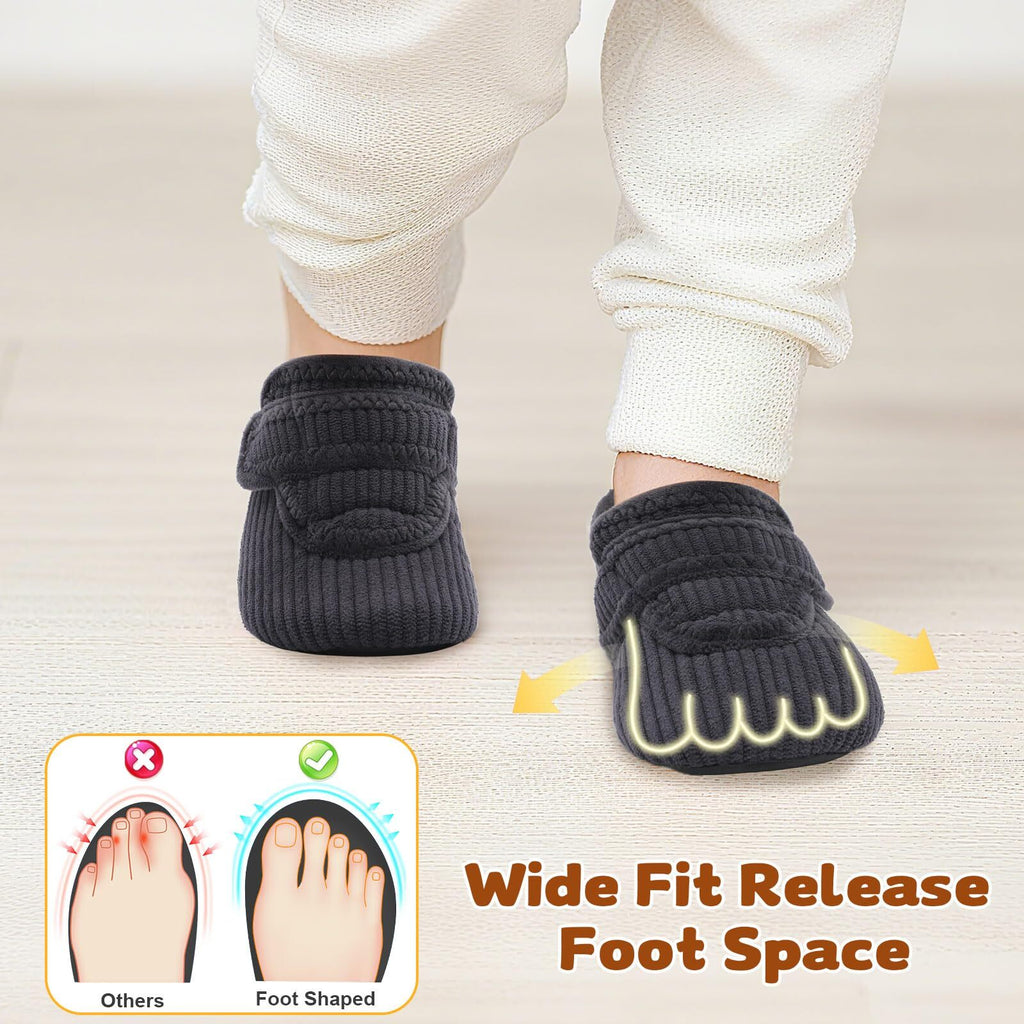 Kid DarkGrey Slipper A