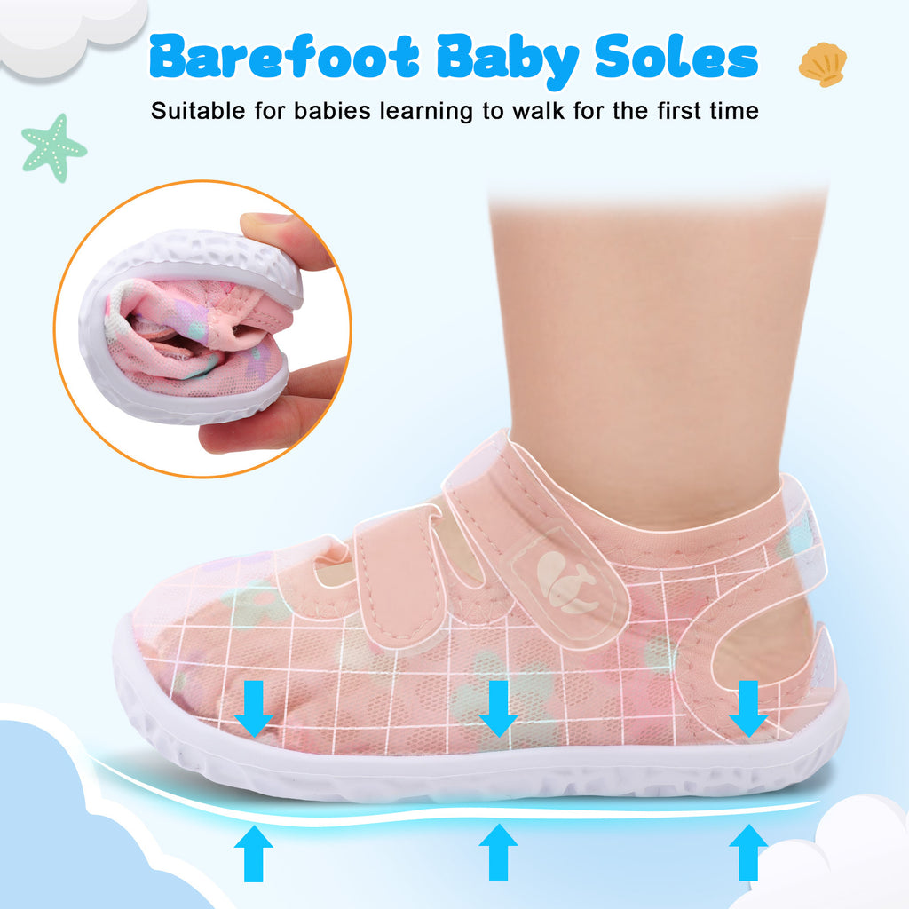 Baby Pink Flowers Water shoe B