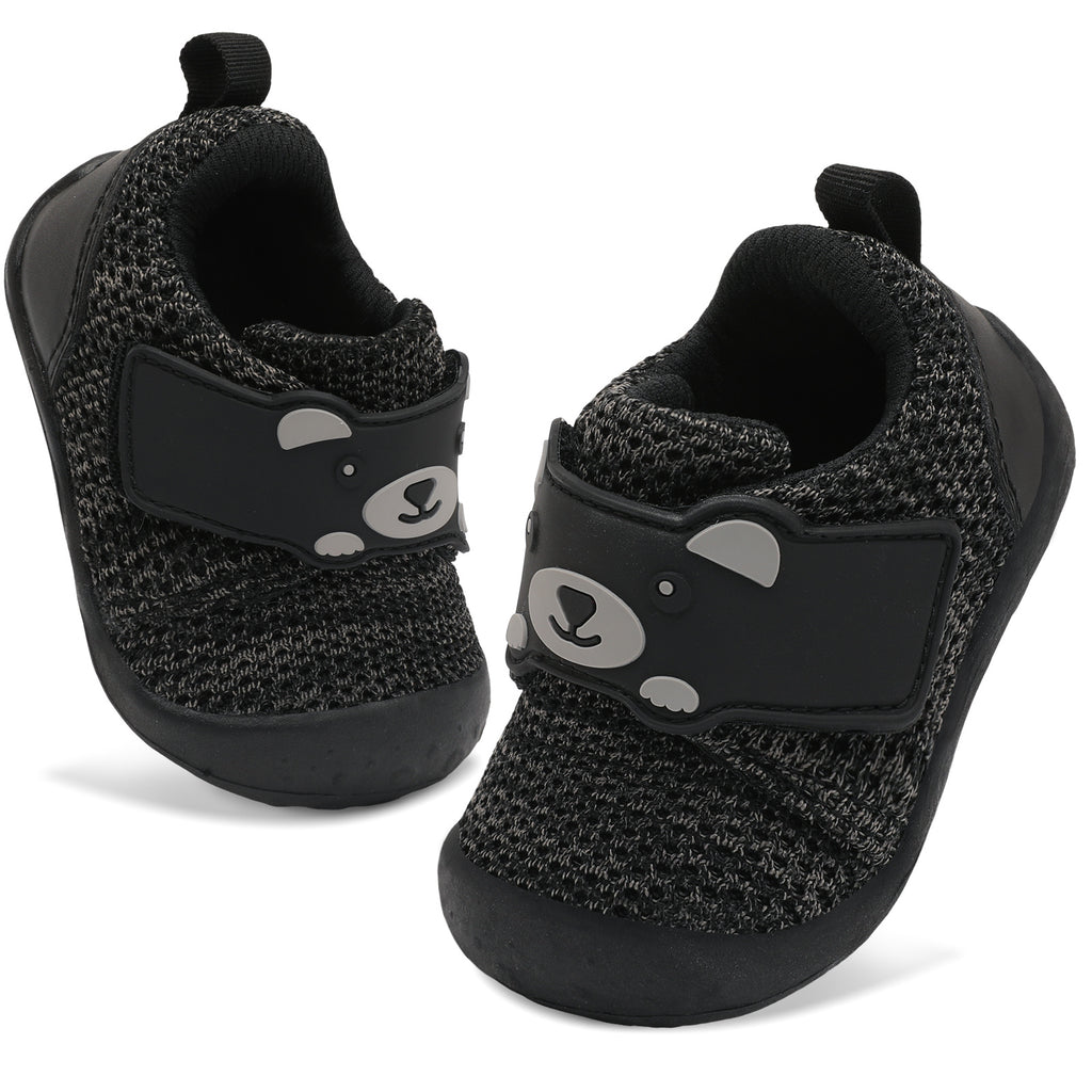 Baby BlackGrey Running Shoes