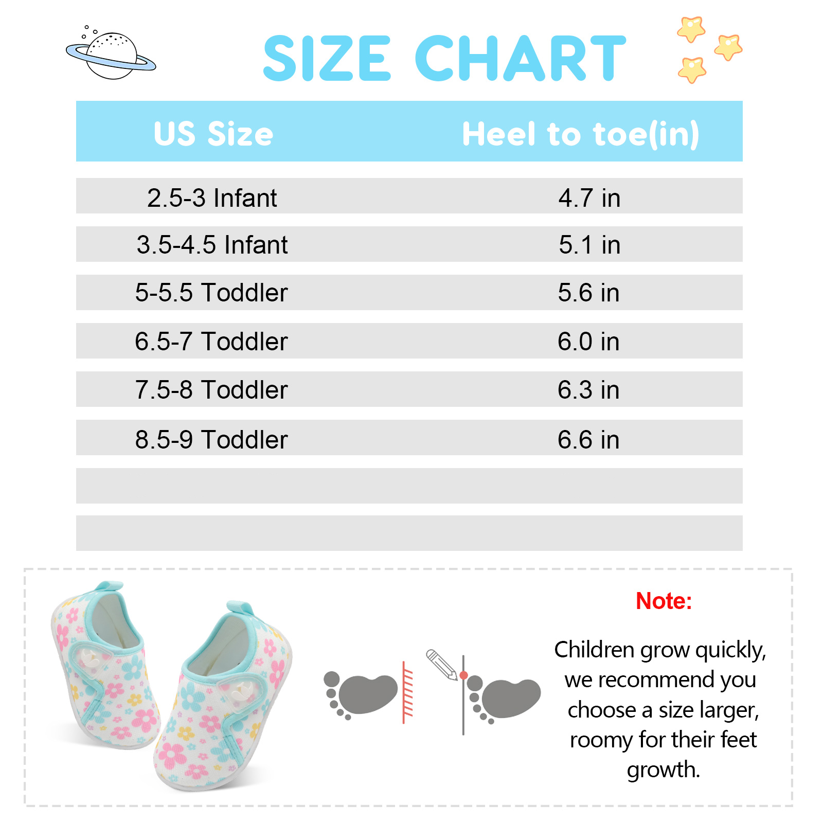 Baby White Flowers Walk shoe F