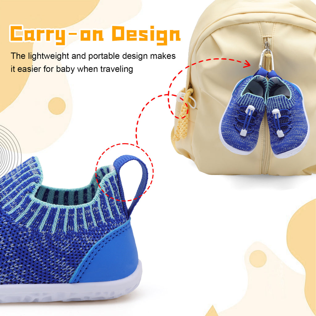 Toddler Blue Colorful Running Shoes