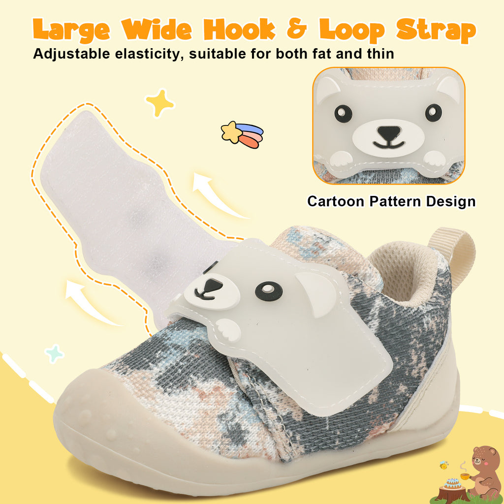 Baby BeigeCamo Running Shoes