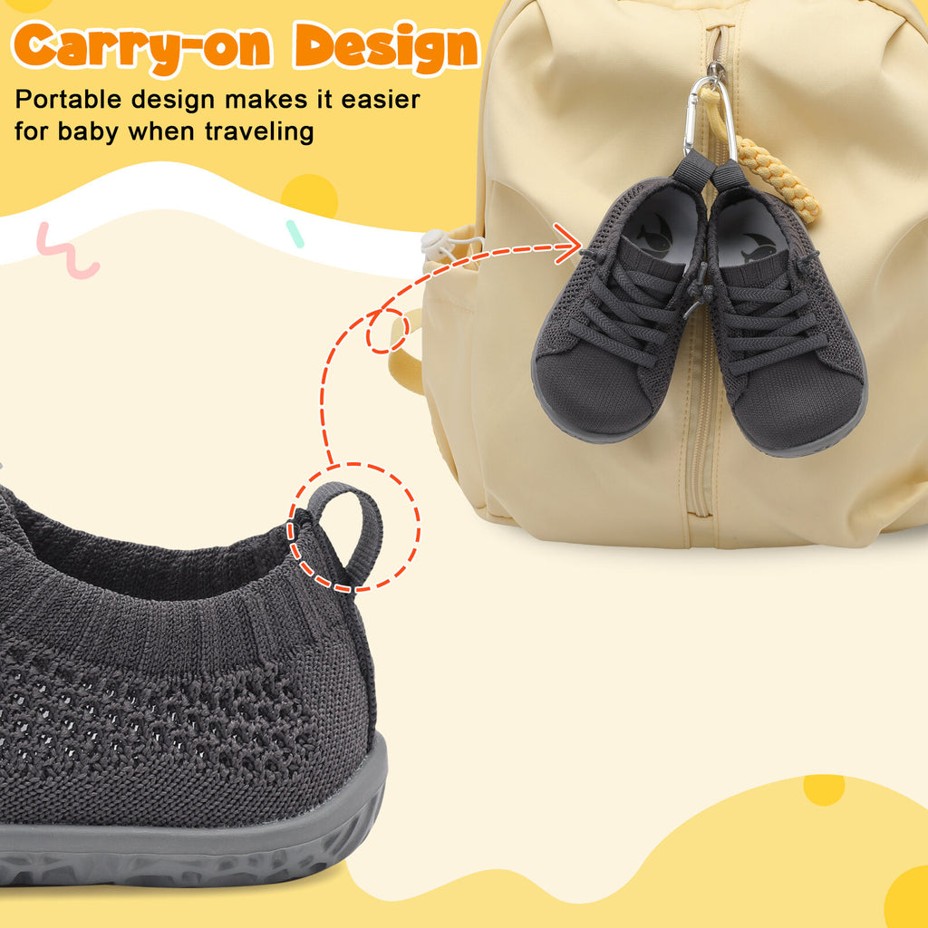 Baby Grey Running Shoes