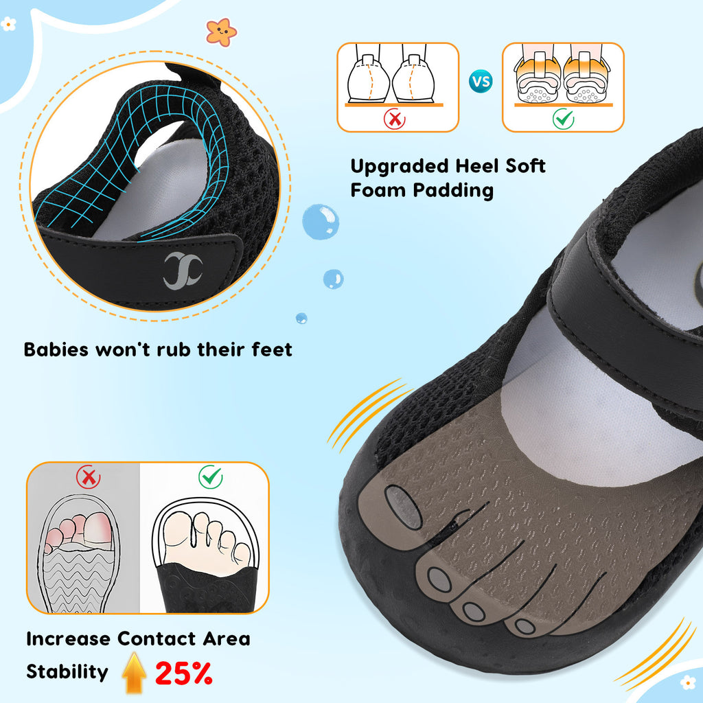 Baby Black Water shoe A
