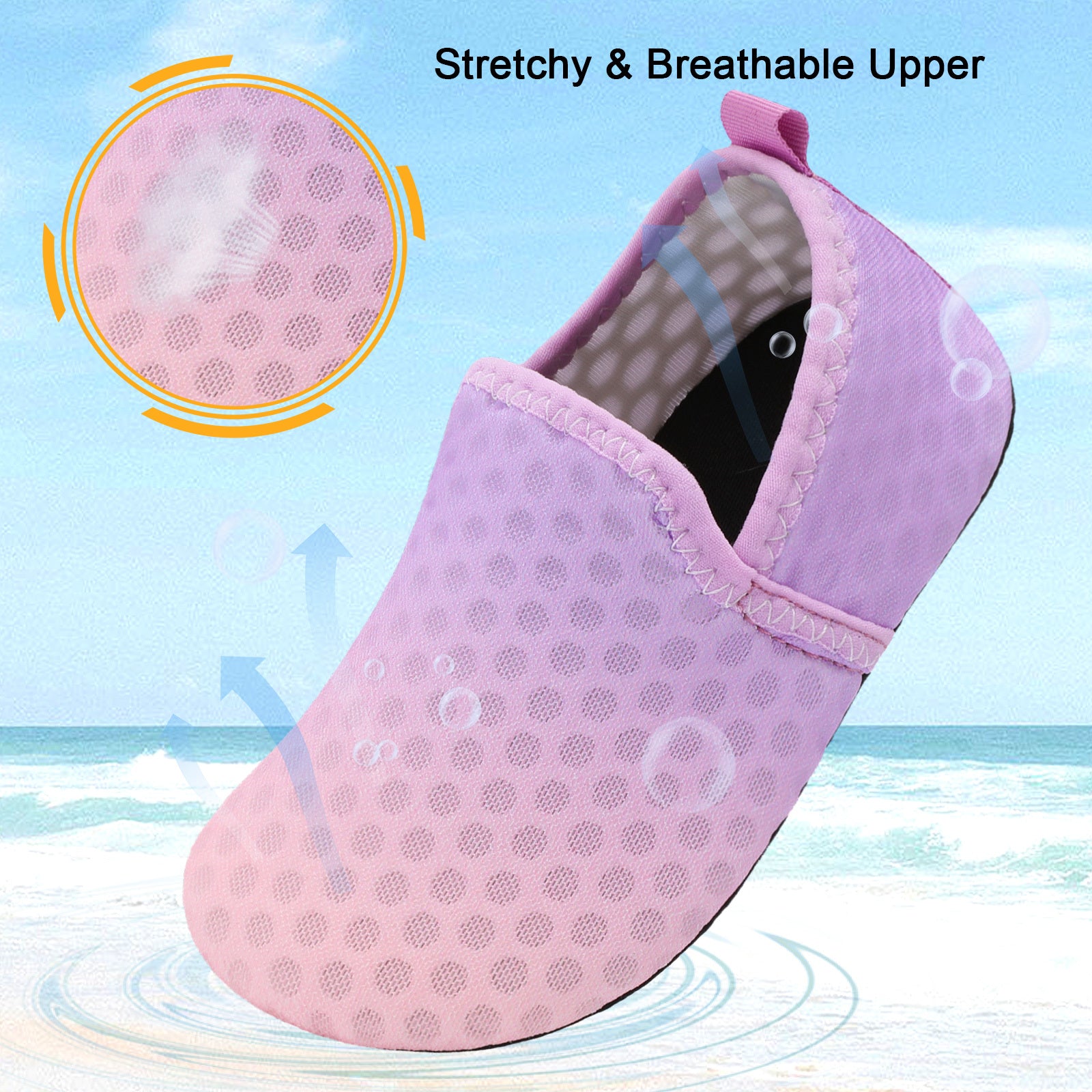 Kid PinkPurple Water shoe B