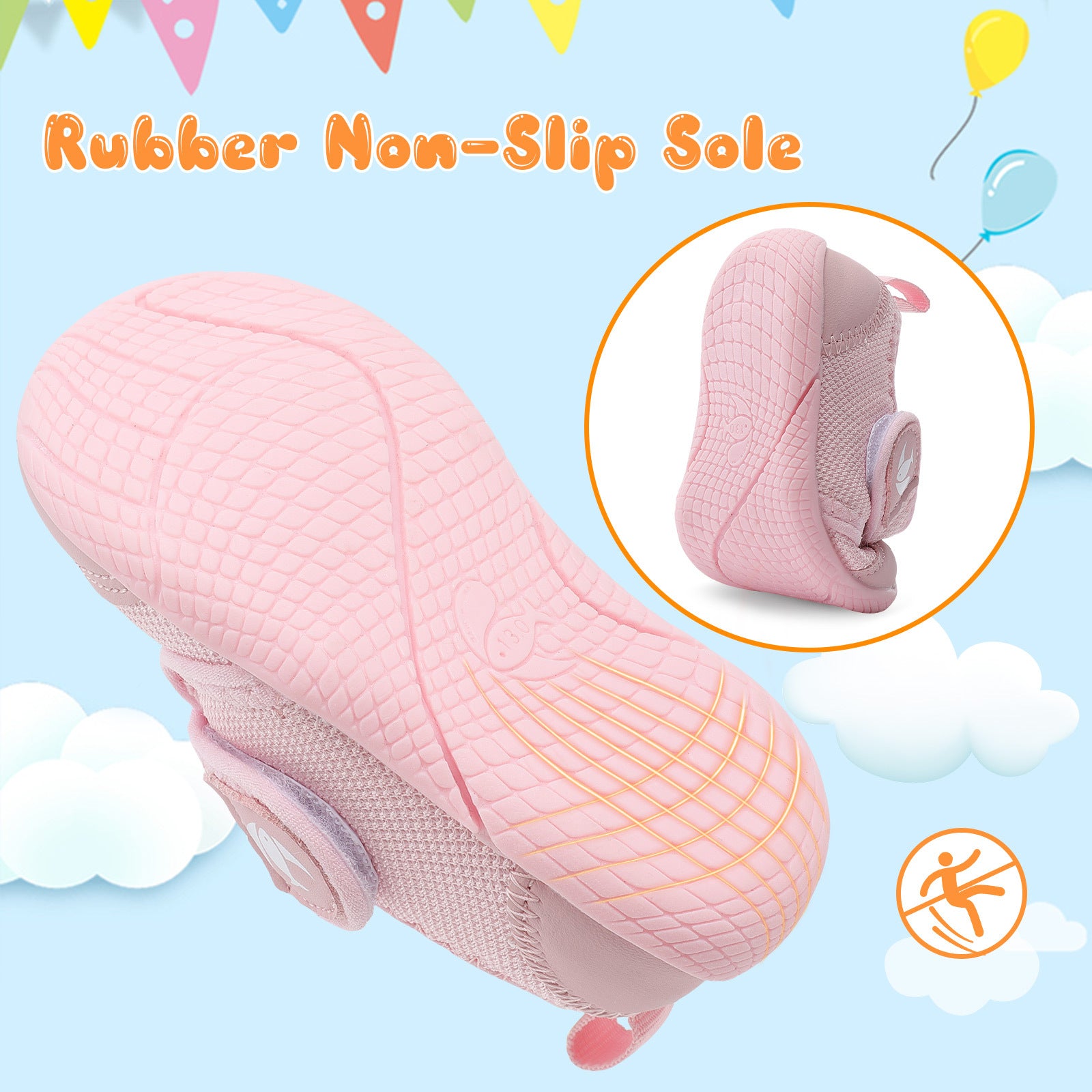 Baby Pink Walk shoe C