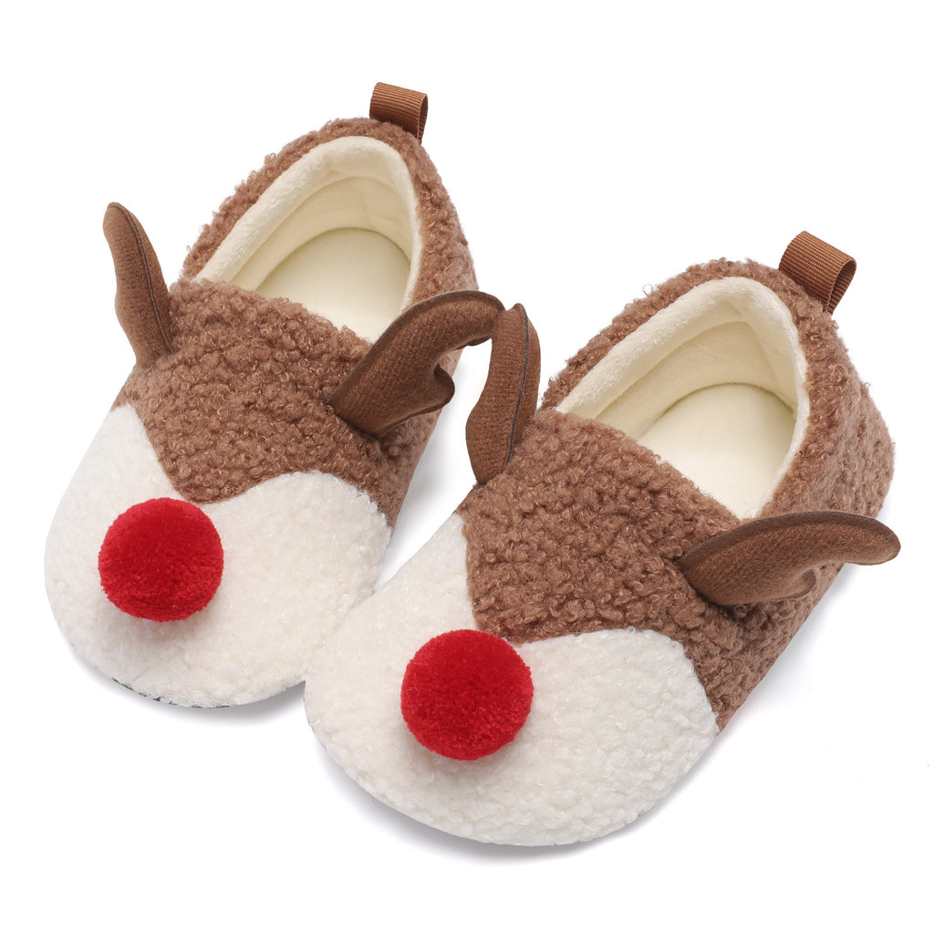 Kid Brown Slippers C