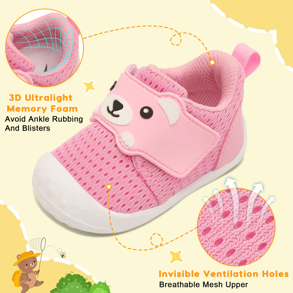 Baby Pink Running Shoes