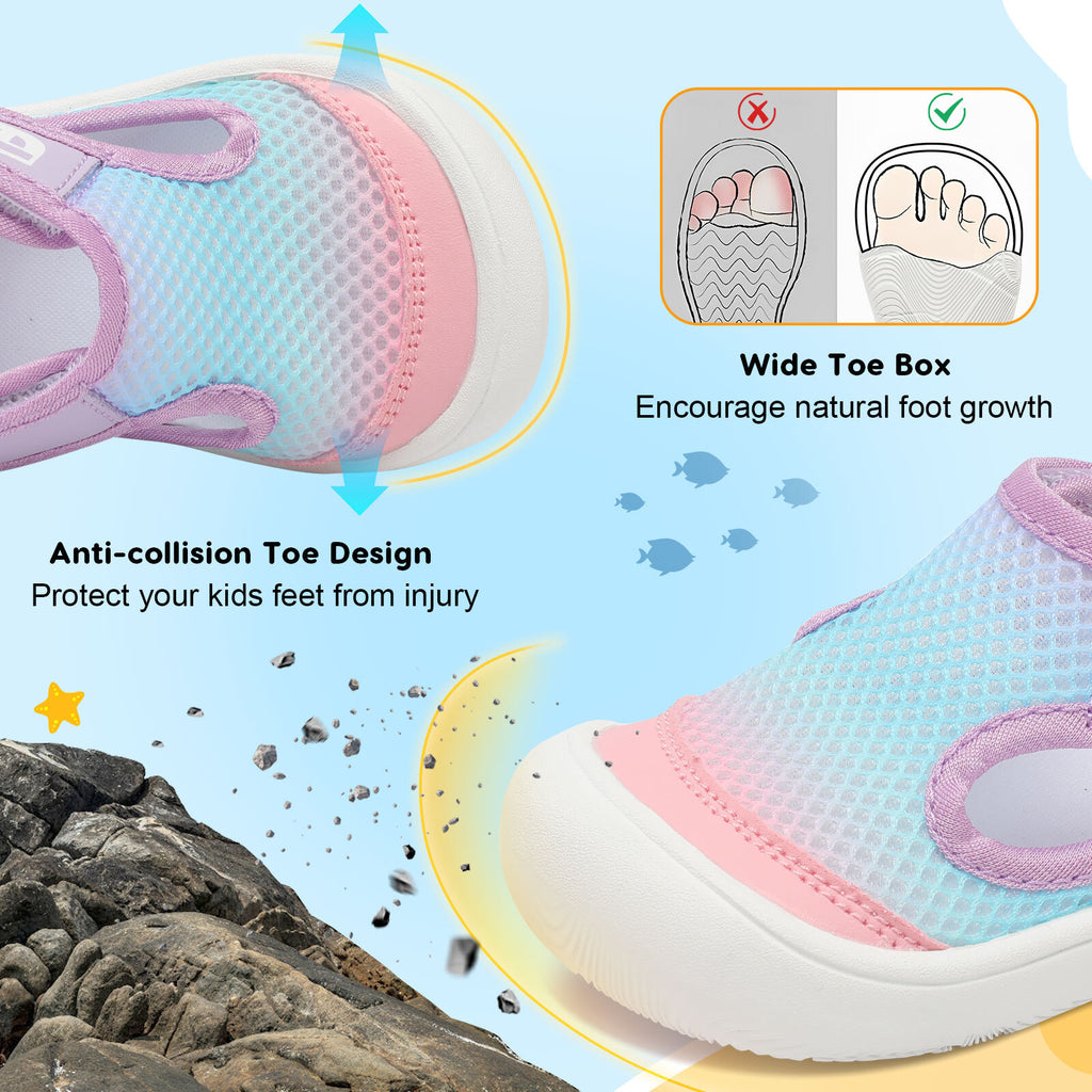Baby BluePinkPurple Water shoe C