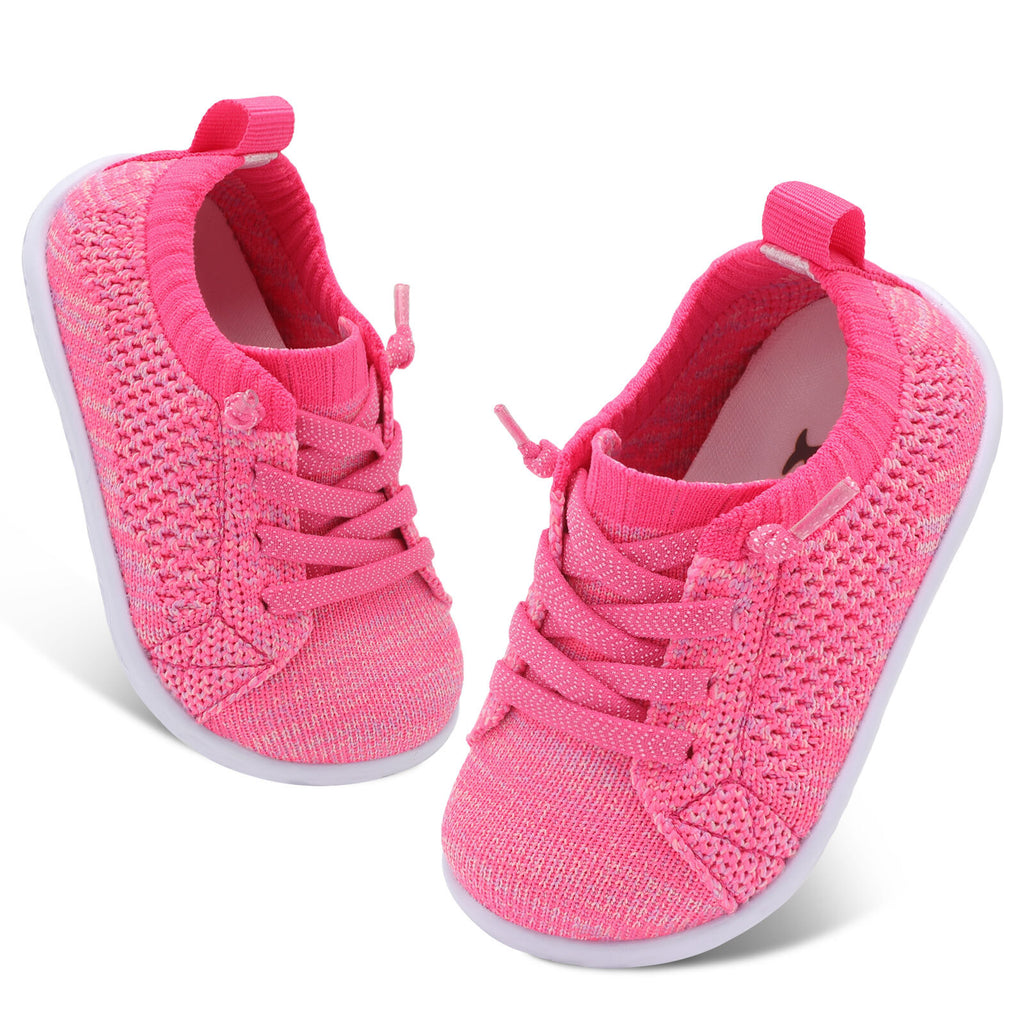 Baby Rose Red Running Shoes