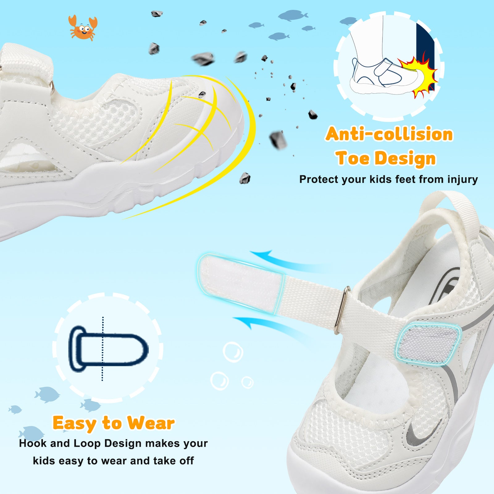 Kid White Water shoe D