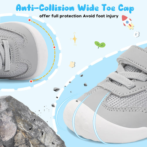 Baby Grey Running Shoes