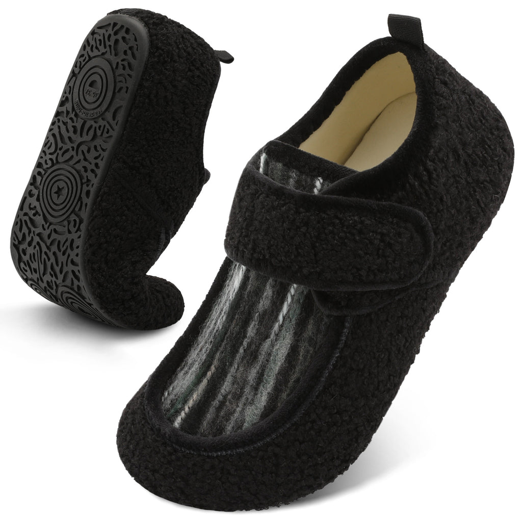 Adult Blackstripe Slippers A