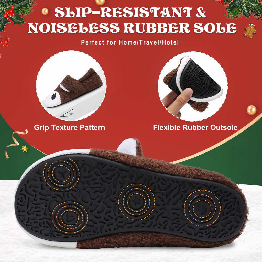 Women Pandabrown House Shoes B