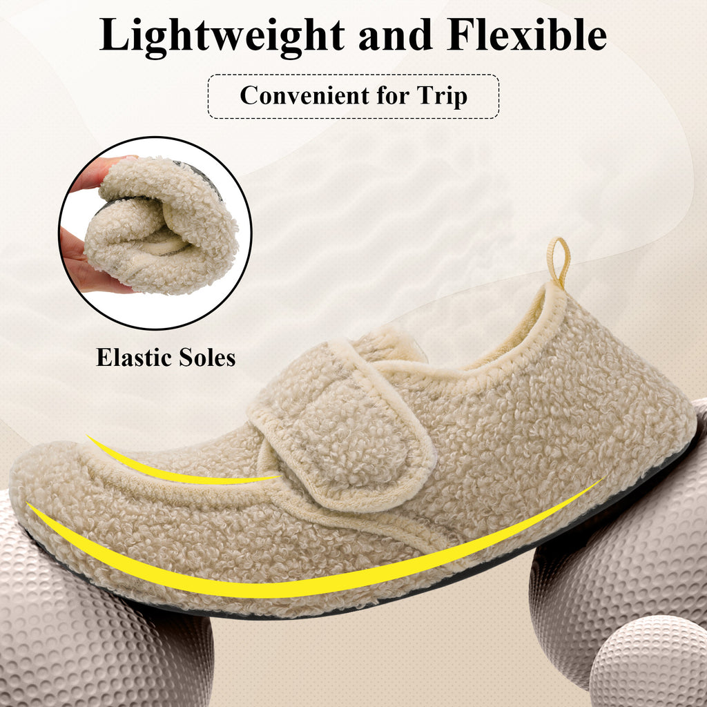 Adult Beige Slippers A