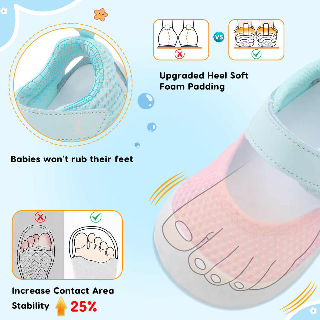 Baby PinkBlue Water shoe A