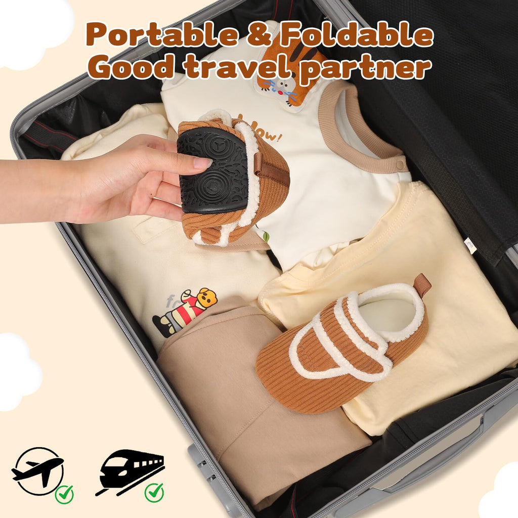 Kid Brown Slipper A