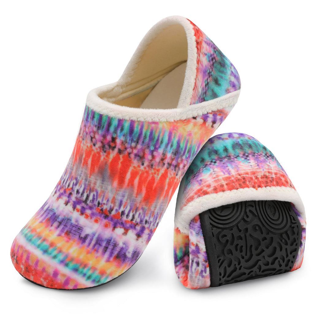 Adult Multi Tiedye House Shoes B