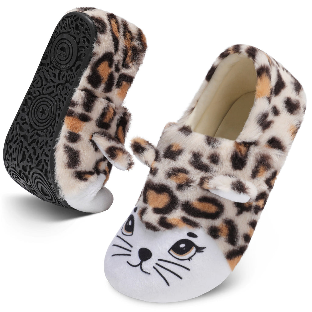 Women Leopardpattern House Shoes B