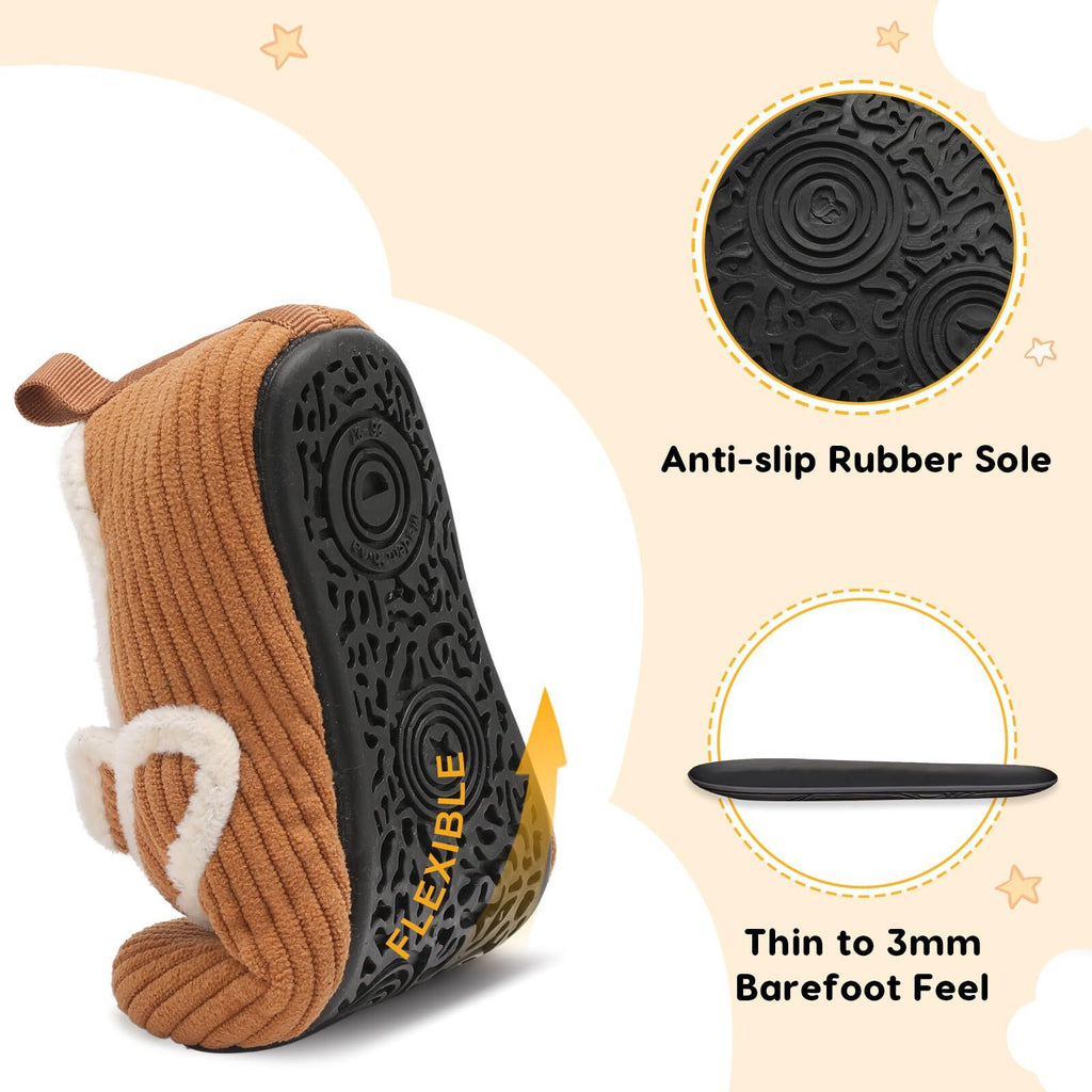 Kid Brown Slipper A