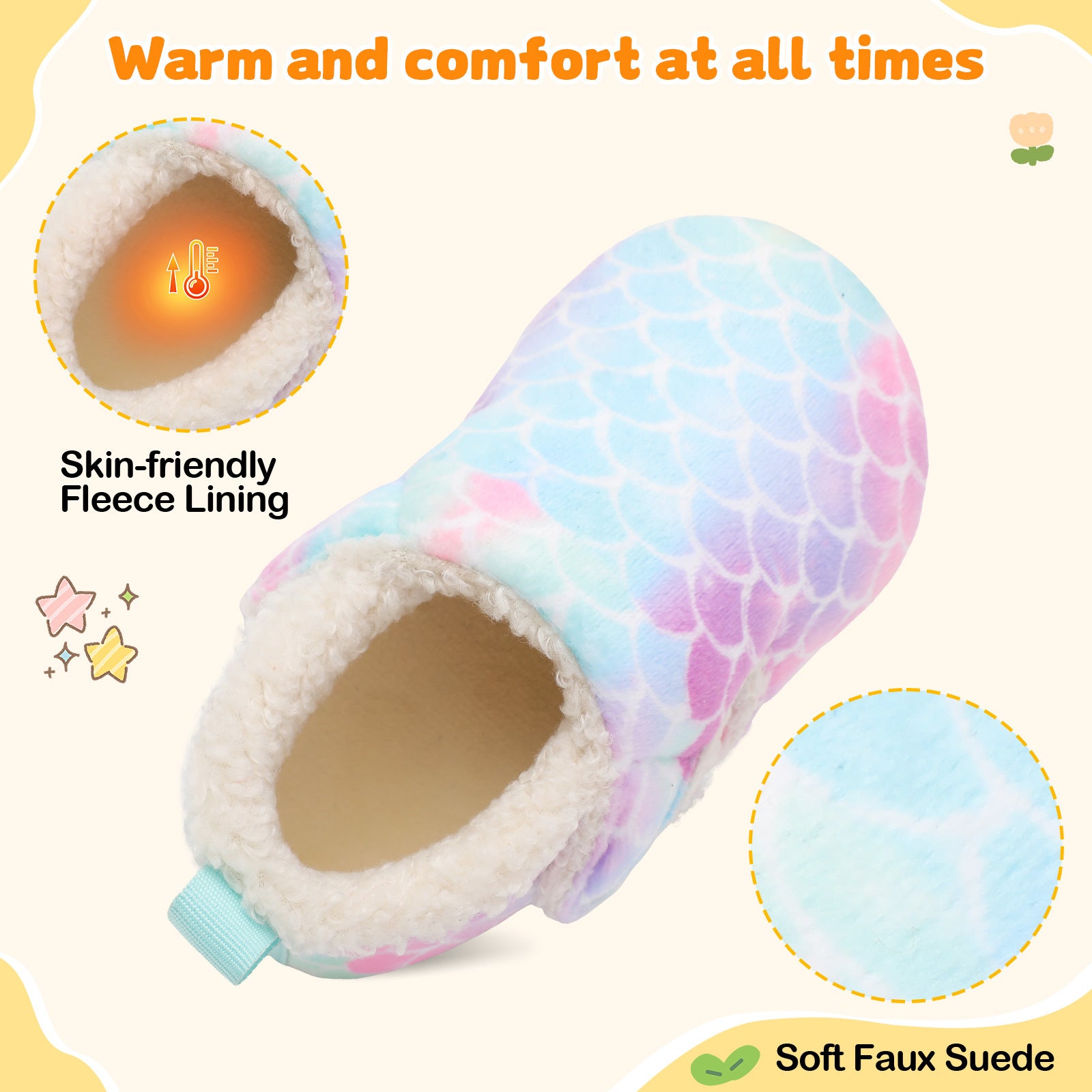 Kid Color Scale Slipper B