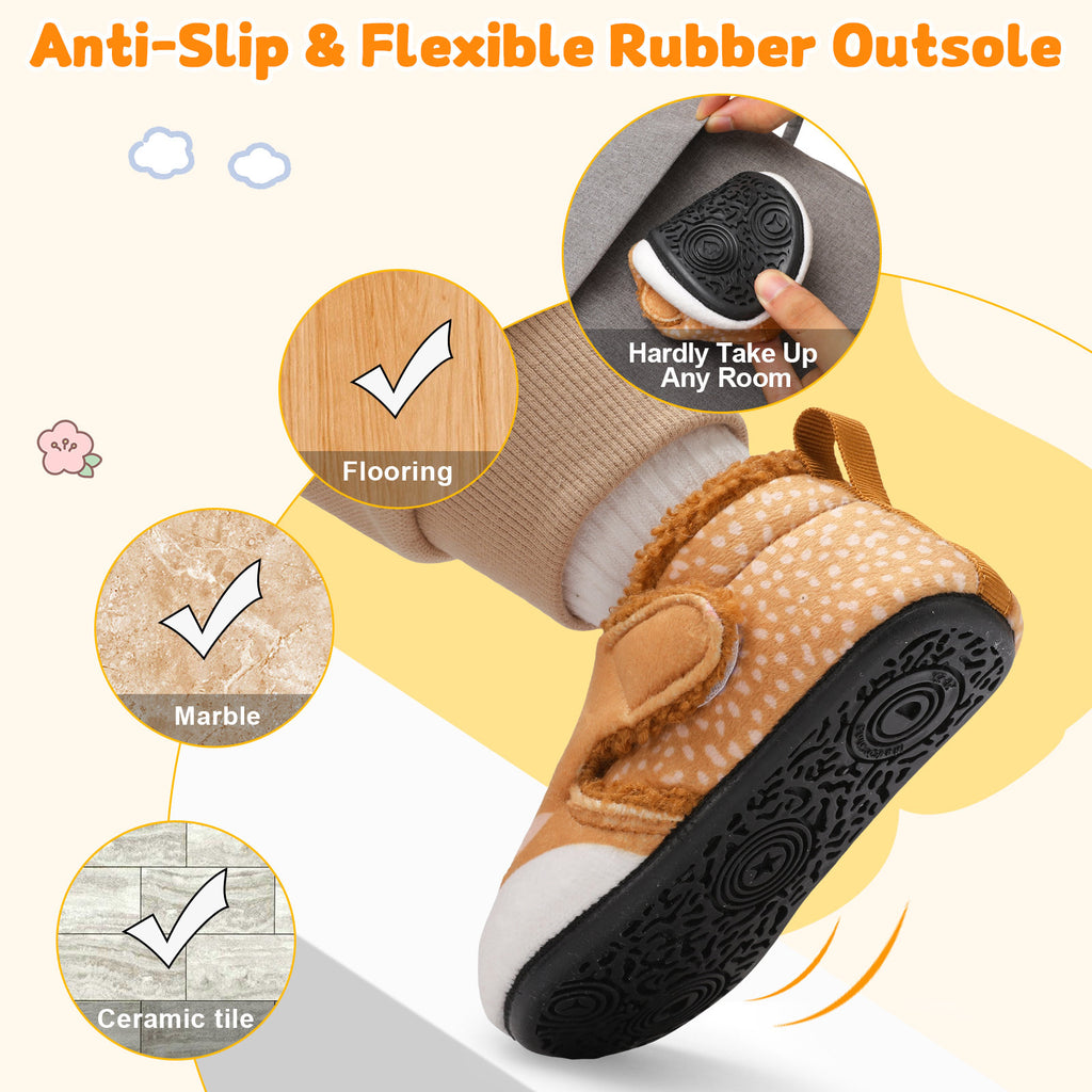 Kid Deer Slipper B