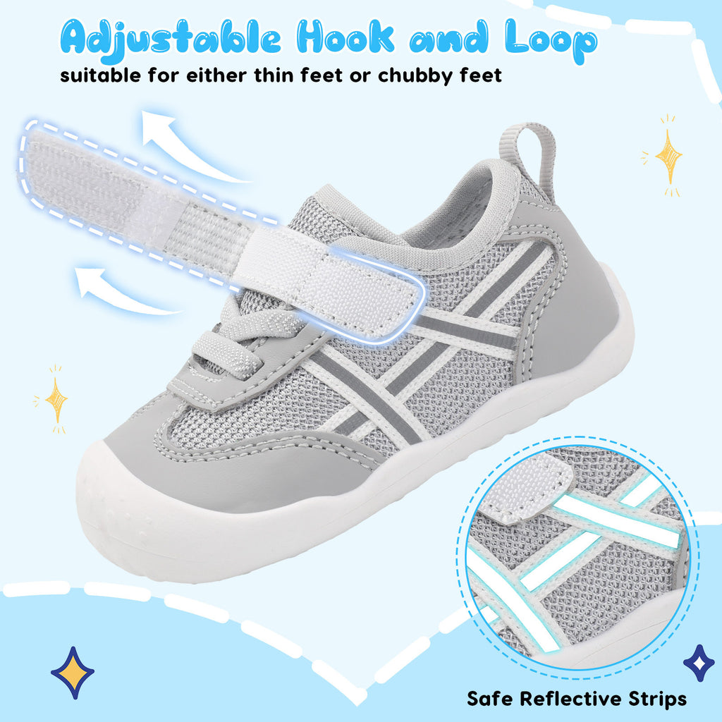 Baby Grey Running Shoes