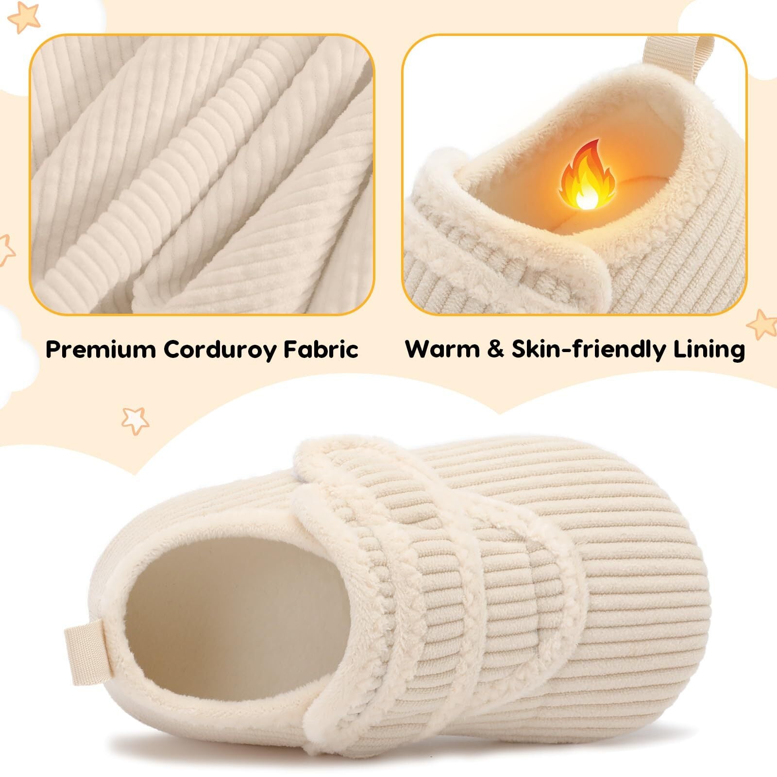 Kid Beige Slipper A